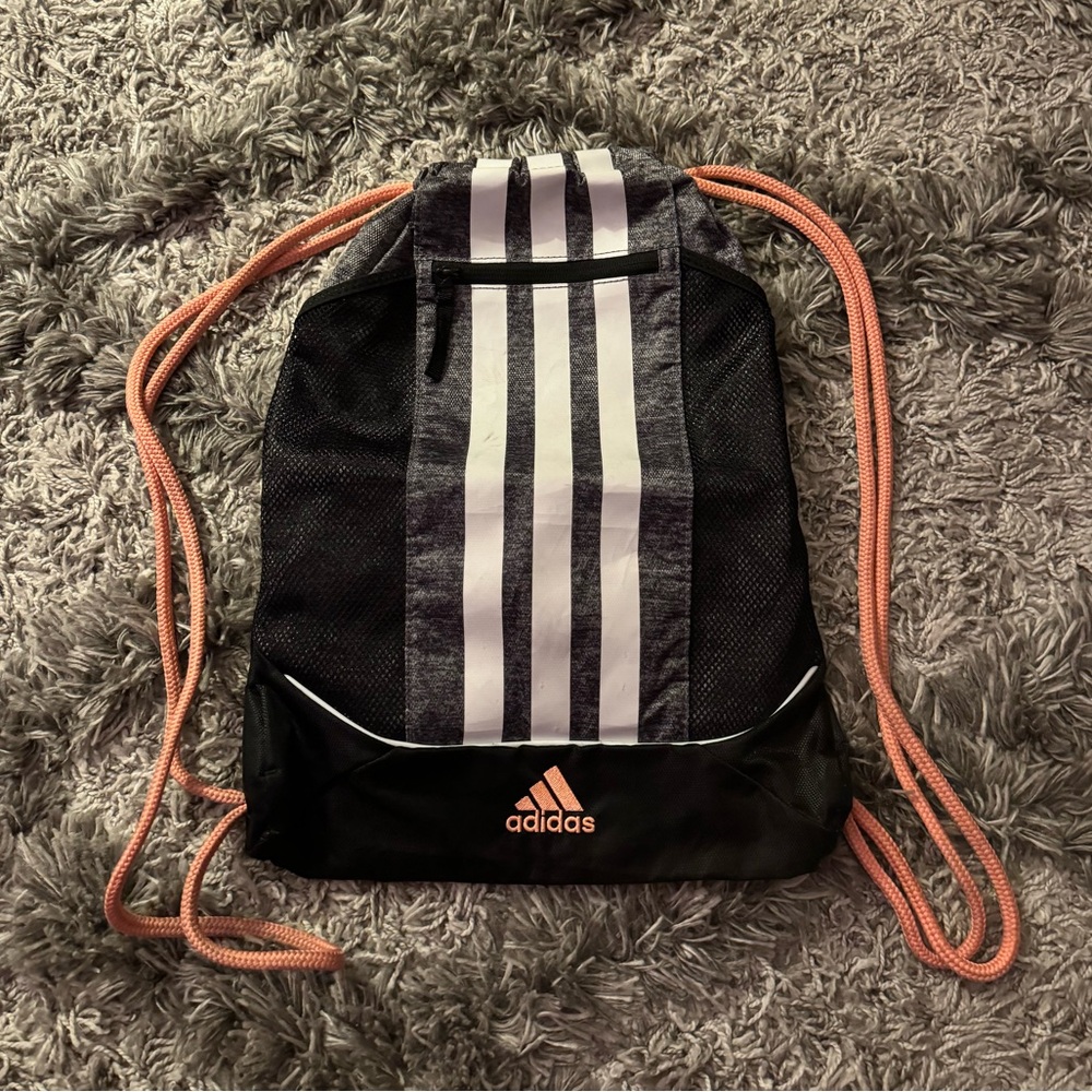 Adidas drawstring bag